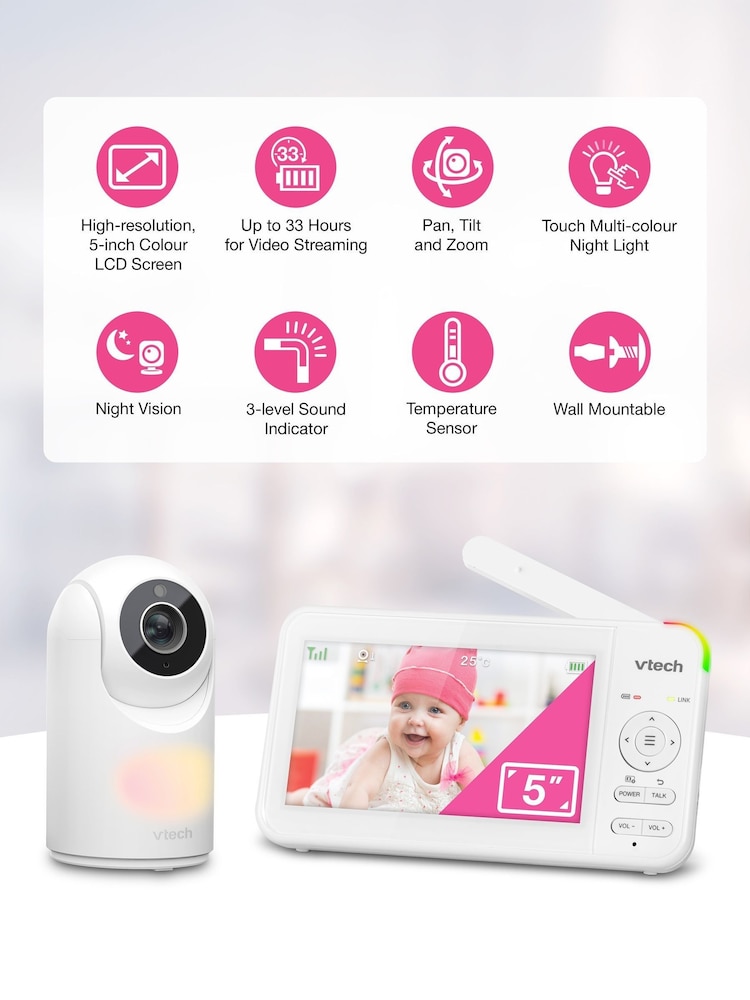 V-Tech White Video Monitor - Image 2 of 9