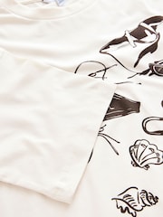Bikini crema - Camiseta de playa con estampado gráfico - Imagen 9 de 9