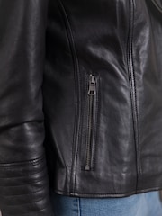 Lakeland Leather Black Tarn Biker Jacket - Image 5 of 8