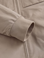 Neutral Shower Resistant Padded Twill Utility Jacket - Image 10 of 10