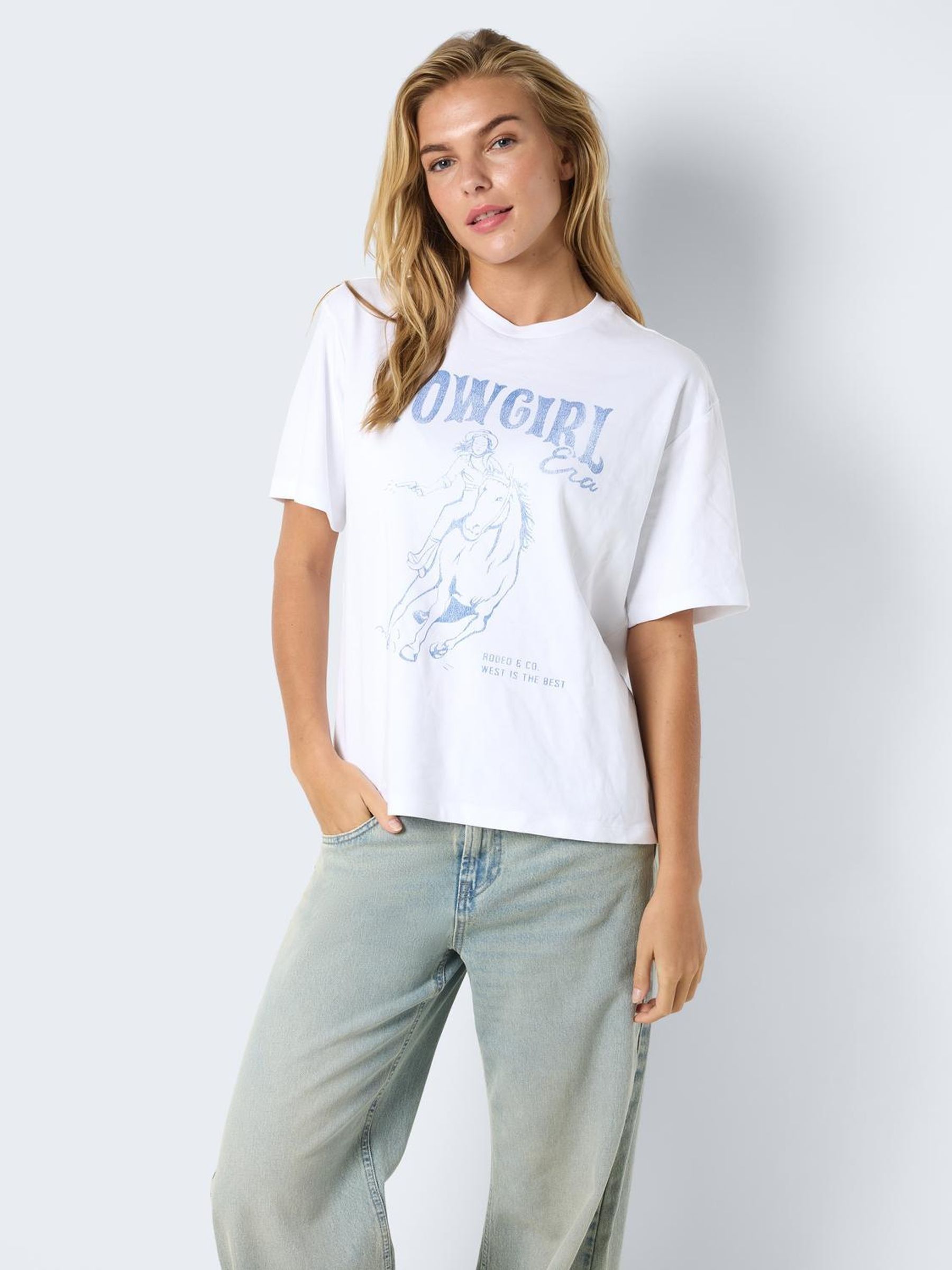 Maglietta Oversize Da Donna Con Grafica Western E Country, Perfetta Per Concerti Rock E Look Da Cowgirl, In Cotone Morbido E Vestibilità Ampia