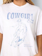 NOISY MAY Rodeo Graphic Printed T-Shirt - Imagen 5 de 5