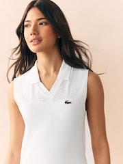Lacoste Стрейчевый теннис белые платья - Image 4 of 12