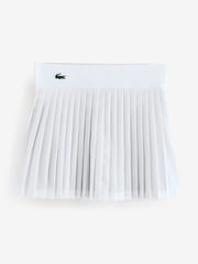 Lacoste Ultra Dry Tennis White Skirt - Image 4 of 4
