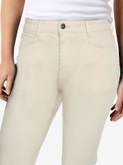 NOISY MAY Cream Slim Fit High Waist Jeans - Image 4 of 6