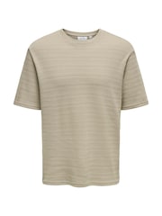 Only & Sons Textured Short Sleeve T-Shirt - Bild 2 von 3