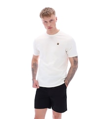 Fila Cream Yaxley 2 Premium Essential 100% Cotton T-Shirt - Image 1 of 4