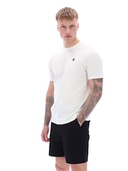 Fila Cream Yaxley 2 Premium Essential 100% Cotton T-Shirt - Image 3 of 4