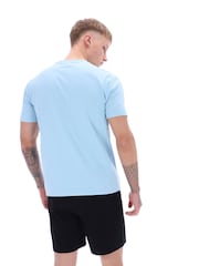 Синий - Футболка Fila Yaxley 2 Premium Essential из 100% хлопка - Изображение 2 из 5