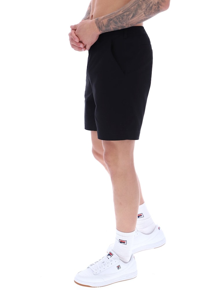 Fila Black Irvin Smart Chino Shorts - Image 4 of 4