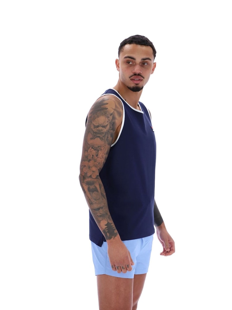 Fila Blue Robin Ringer Vest - Image 3 of 4