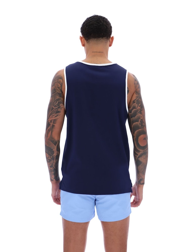 Fila Blue Robin Ringer Vest - Image 4 of 4