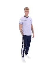 Sergio Tacchini Purple Orion Davis 100% Cotton T-Shirt - Image 2 of 4