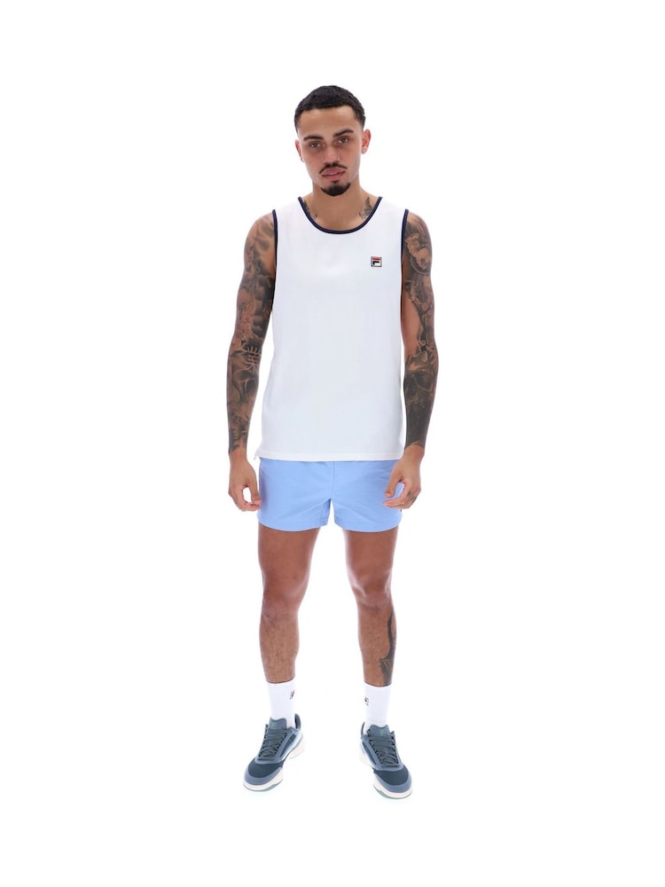 أبيض - Fila Robin Ringer Vest - صورة 1 من 4