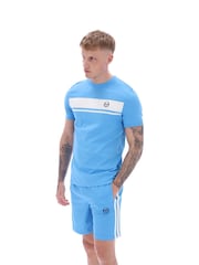 Sergio Tacchini Blue Master Crew Neck 100% Cotton T-Shirt - Image 3 of 4