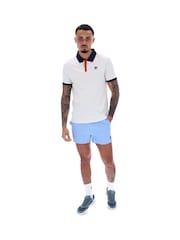 Fila Cream Panatta 2 Short Sleeve 100% Cotton Polo Shirt - Image 4 of 5