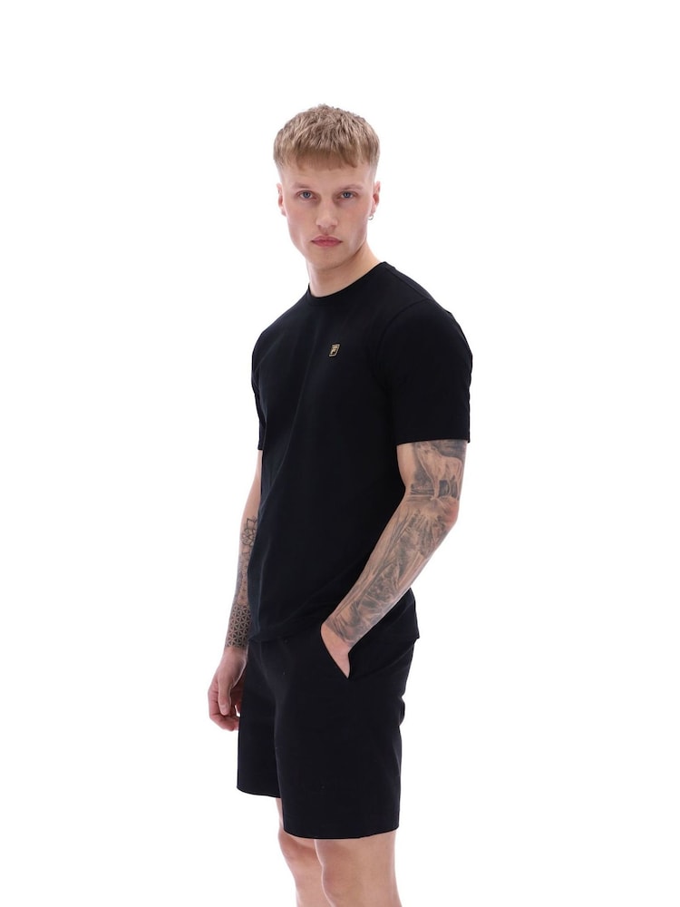 Чорний - Футболки Fila Yaxley 2 Premium Essential 100% Cotton - Image 2 of 5