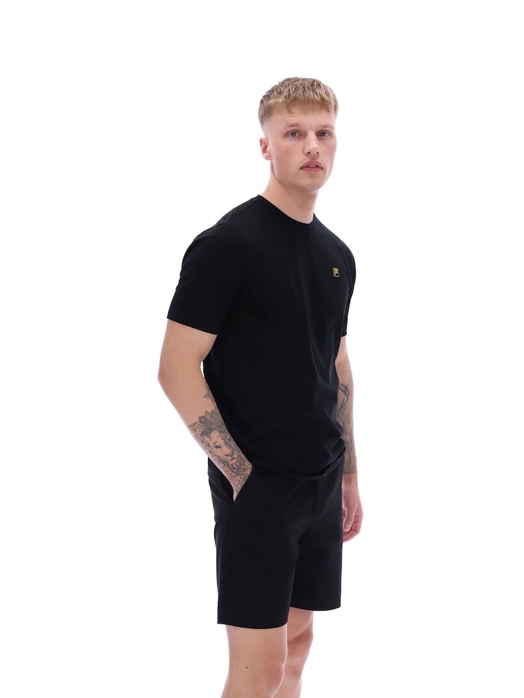 Чорний - Футболки Fila Yaxley 2 Premium Essential 100% Cotton - Image 3 of 5