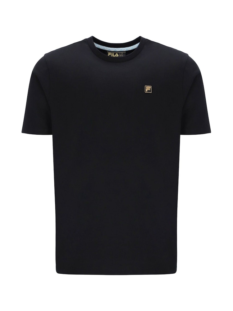 Чорний - Футболки Fila Yaxley 2 Premium Essential 100% Cotton - Image 5 of 5