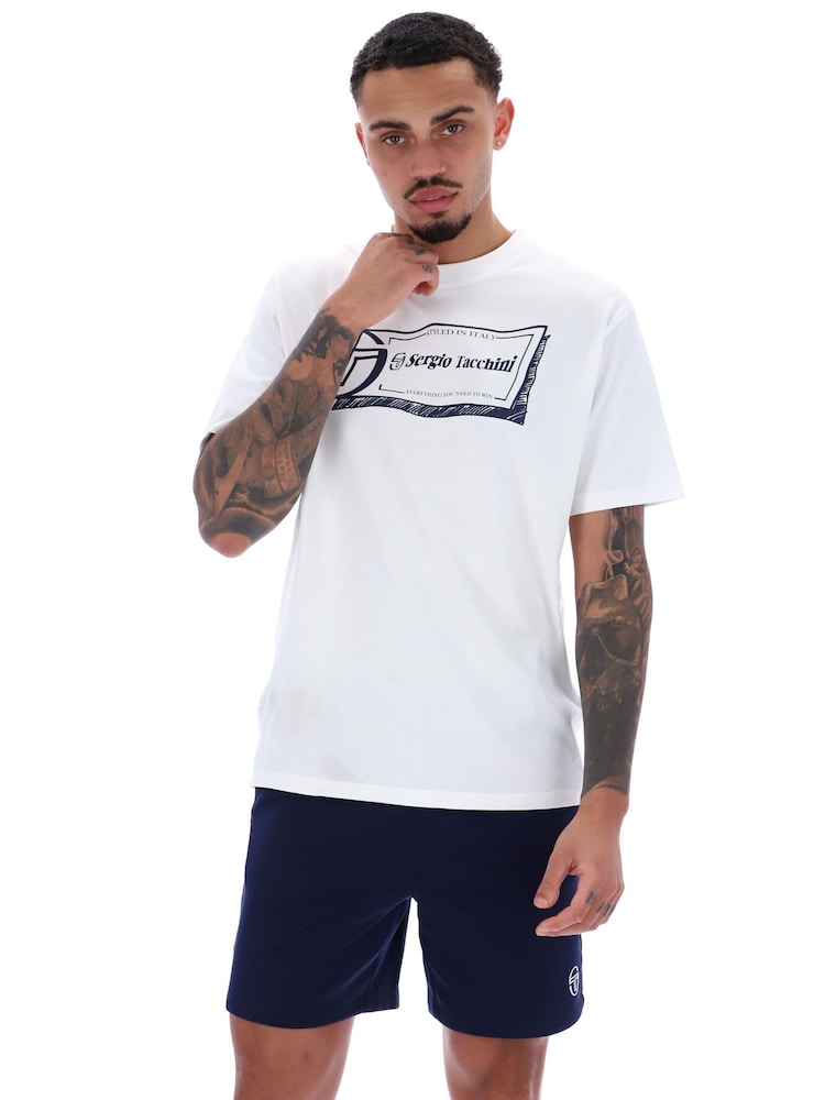 Sergio Tacchini Gian Graphic 100% Cotton футболки - Image 1 of 4