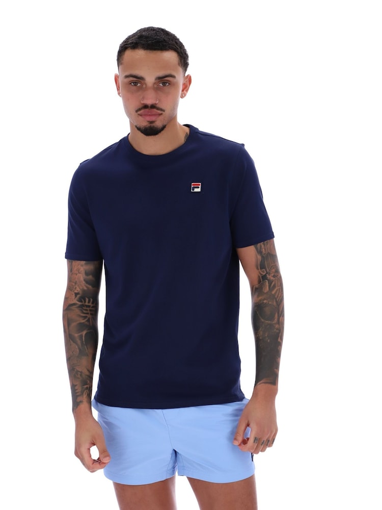 Fila Sunny 2 Essential 100% Cotton T-Shirt With Narrow Collar Rib - Image 1 of 4