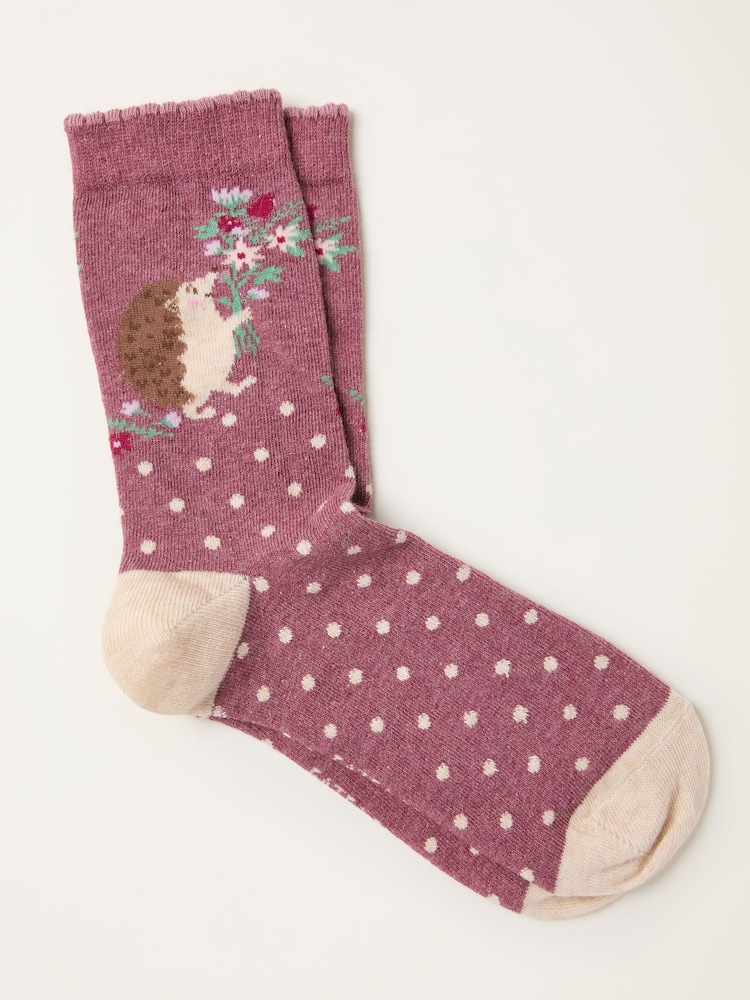 FatFace Hedgehog Socks - Imagem 1 de 2