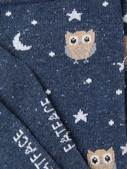 Calcetines con diseño de búho nocturno de Fat Face - Imagen 2 de 2