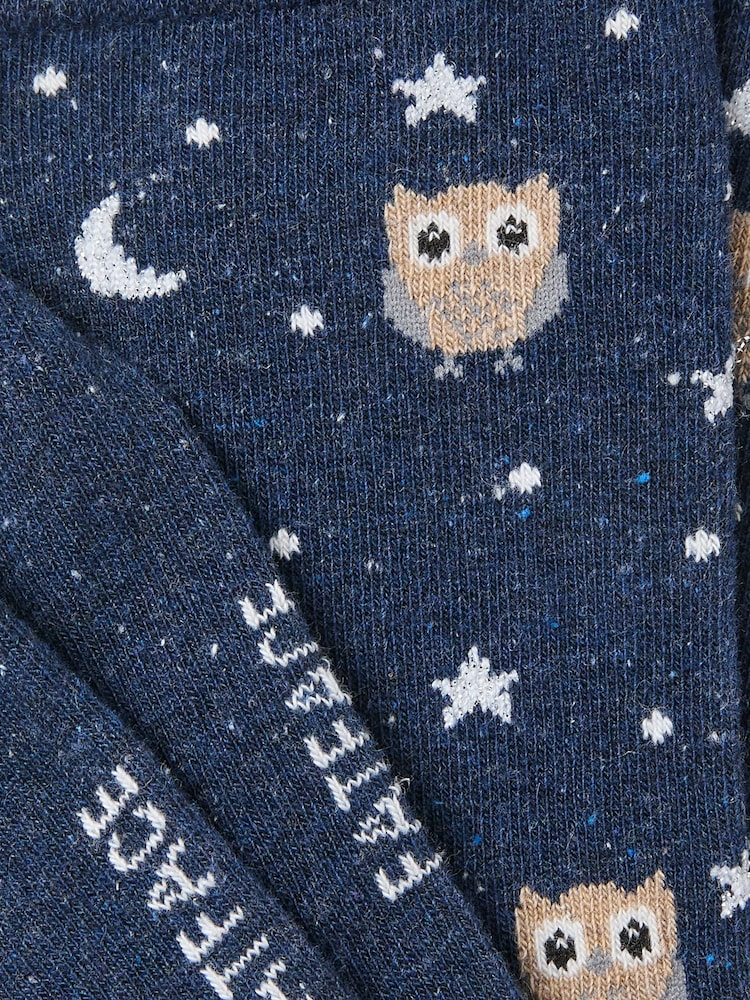Calcetines con diseño de búho nocturno de Fat Face - Imagen 2 de 2