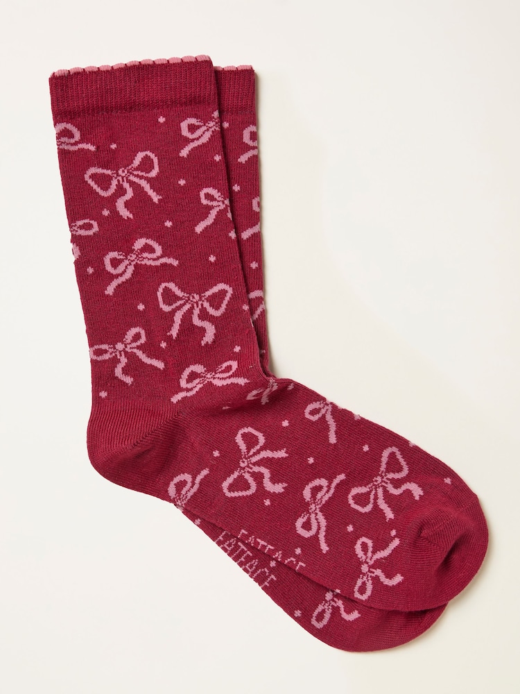 FatFace Bow Socks - Imagen 1 de 2