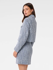 Forever New Blue Marley Boucle Jacket - Image 2 of 5
