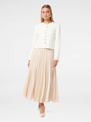 Forever New Cream Delphine Pleated Maxi Skirt - Image 5 of 5