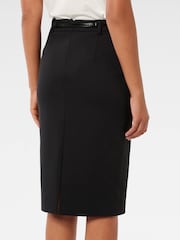 Forever New Black Whitney Pencil Midi Skirt - Image 2 of 5