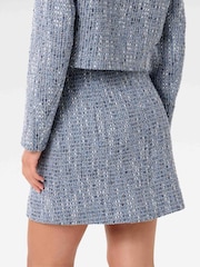 Forever New Blue Marley Mini Skirt - Image 3 of 5