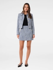 Forever New Blue Marley Mini Skirt - Image 5 of 5