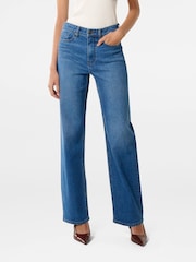 Forever New Blue Skyla Straight Leg Jeans - Image 1 of 4