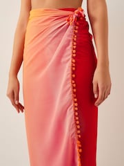 Monsoon Orange Miley Ombré Sarong - Image 2 of 5