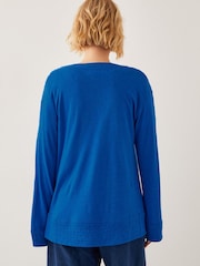 Monsoon Blue Sky Linen-Blend Jacket - Image 3 of 4