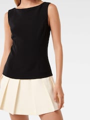 Forever New Black Zali Two In One Mini Dress - Image 5 of 5