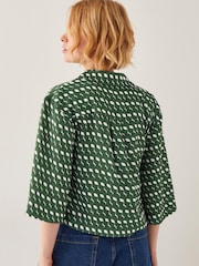 Monsoon Maren Geometric Print Shirt - Imagen 2 de 5
