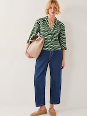 Monsoon Maren Geometric Print Shirt - Imagen 5 de 5
