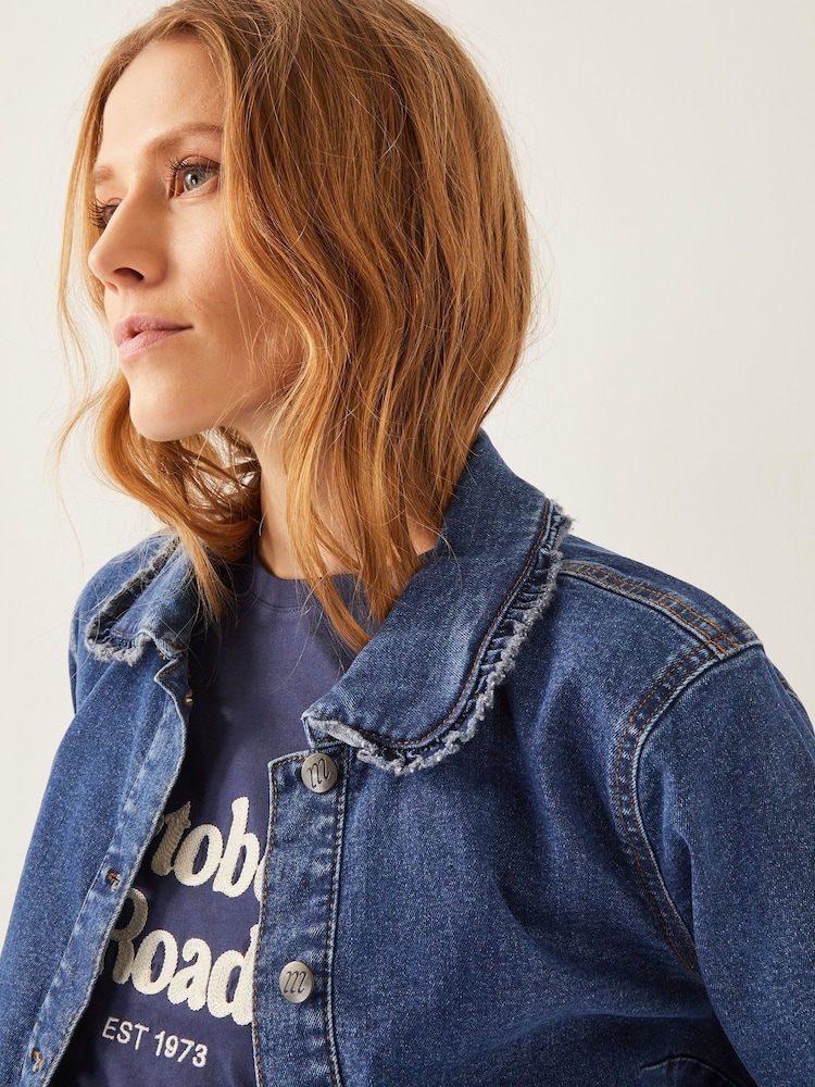 Chaqueta de denim con volante Sadie de Monsoon - Imagen 4 de 4 Chaqueta de denim con volante Sadie de Monsoon - Imagen 4 de 4
