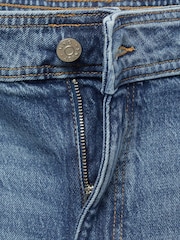 Mango Blue Chrome Catherin Culotte High Waist Jeans - Image 7 of 7