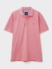 Crew Clothing Company Classic Pique 100% Cotton Polo Shirt - صورة 5 من 5