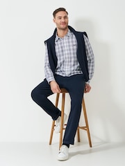 Crew Clothing Company Long Sleeve Linen Basket Weave Shirt - Изображение 4 из 5