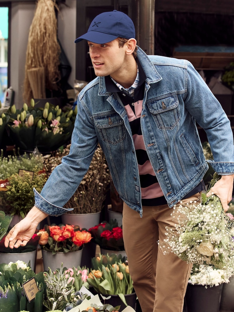 Crew Clothing Company Teignmouth 100% Cotton Jacket - Imagen 1 de 8 Crew Clothing Company Teignmouth 100% Cotton Jacket - Imagen 1 de 8