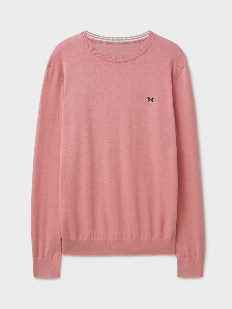 Crew Clothing Company Pink T-Shirt - Image 5 of 5 Crew Clothing Company Pink T-Shirt - Image 5 of 5