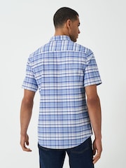 Crew Clothing Company Short Sleeve 100% Cotton Oxford Check Shirt - Изображение 2 из 5