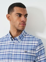 Crew Clothing Company Short Sleeve 100% Cotton Oxford Check Shirt - Изображение 4 из 5