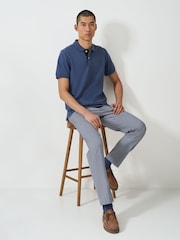 Crew Clothing Company Grey Straight Chinos - Image 1 of 5