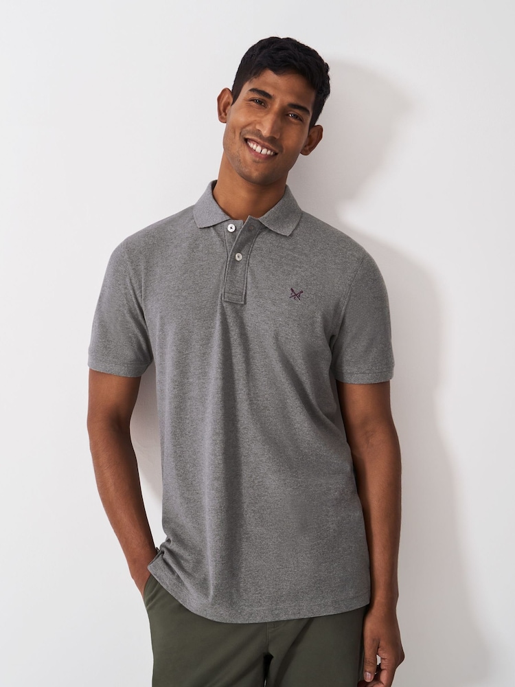 Crew Clothing Company Classic Pique 100% Cotton Polo Shirt - صورة 1 من 5